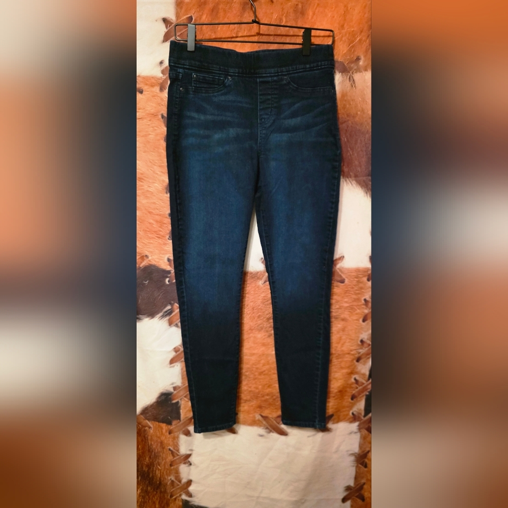 Elegant Dark Blue Skinny Jeans
